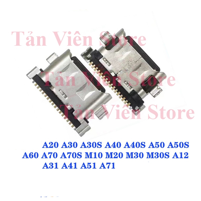 Set 10c-30c Chân sạc Samsung zin A12 A20 A30 A40 A50 A50s  A51 A31 A71 A30s A21s…