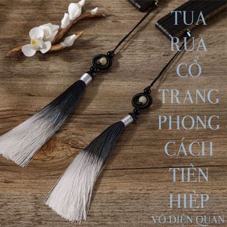 [ NHIỀU MÀU ] TUA RUA CỔ TRANG PHONG CÁCH TIÊN HIỆP - DÂY TREO MÓC KHÓA TRANG TRÍ MÀU OMBER