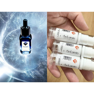 Combo serum cấp ẩm, làm sáng, đều màu da, hỗ trợ giảm thâm, sạm Aquamarine 20ml + mẫu kemdưỡng 5gram