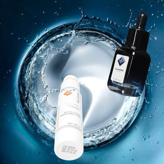 Combo serum cấp ẩm, làm sáng, đều màu da, hỗ trợ giảm thâm, sạm Aquamarine 20ml + mẫu kemdưỡng 5gram
