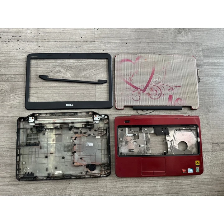 Bộ vỏ, Pin, Phím Laptop Dell Inspiron N4050 zin tháo máy cũ