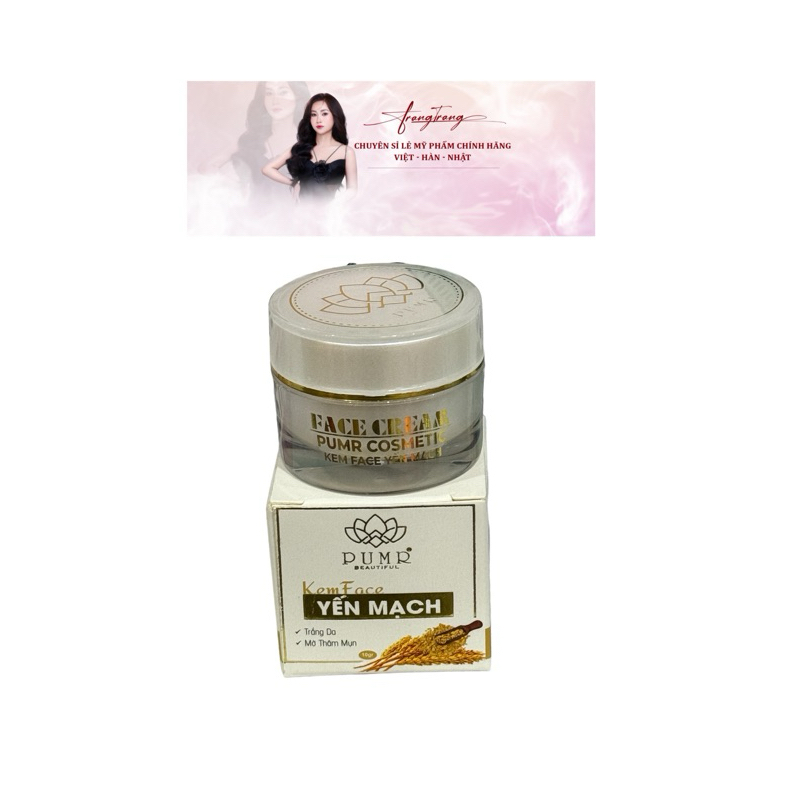 KEM FACE YẾN MẠCH PURM MUA 1 TẶNG 1 M NẠ HA TRẮNG DA | Shopee Việt Nam