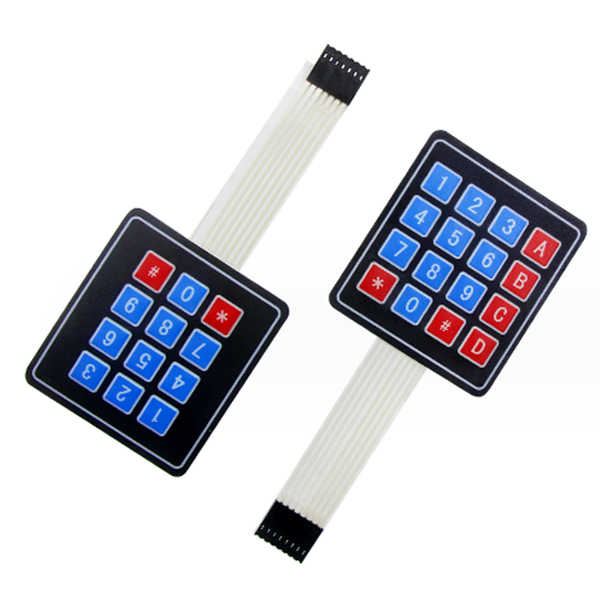 Phím mềm 4x4 ma trận || Phím 4x4 Arduino || Keypad 4x4 Mềm | Shopee ...