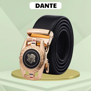 Dây Thắt Lưng Nam Da Bò Dây Nịt Nam Khóa Tự Động Chính Hãng DANTE Mẫu BCV - FD08 Cao Cấp, Có Hộp Làm Quà Tặng Sang Trọng