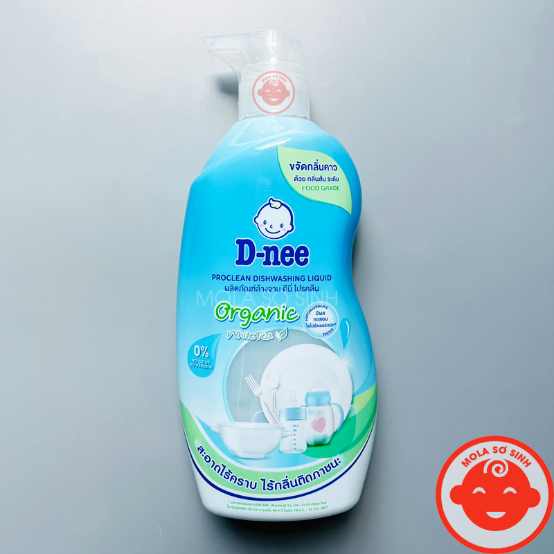 NƯỚC RỬA BÌNH SỮA DNEE ORGANIC 600ML, 550ML DATE MỚI | Shopee Việt Nam