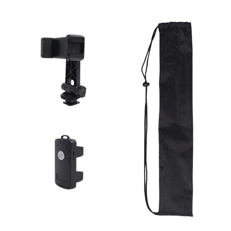 Phụ Kiện Tripod VCT-91666 - Kẹp Điện Thoại, Remote Bluetooth, Túi Đựng Tiện Lợi
