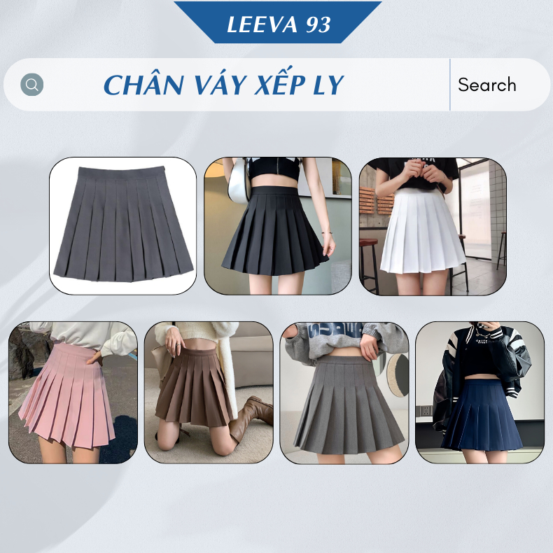 Chân váy xếp ly chân váy teninis dáng cạp cao có quần bảo hộ hottrend nữ tính lên form tôn dáng F001