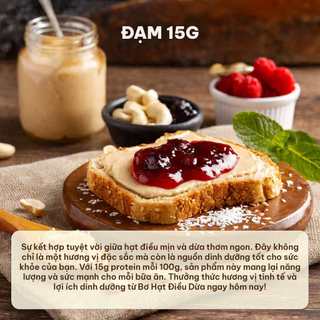 Bơ Hạt Điều Dừa WayOf - Không Đường - Giàu Protein Eat Clean Gym
