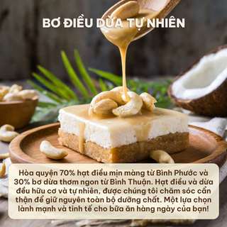 Bơ Hạt Điều Dừa WayOf - Không Đường - Giàu Protein Eat Clean Gym