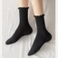 Tất nữ bèo nhún cổ cao phong cách vintage Hàn Quốc vớ nữ cổ cao nhiều màu đáng yêu cute ABICA TD060