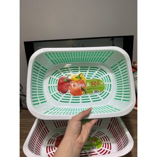 Bộ Thau Kèm Rổ Nhựa Tân Lập Thành Tiện Lợi