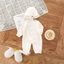 Bodysuit Dài Tay Cho Bé Gái, Body Bánh Bèo Viền Xếp Ly Mẫu Quần Áo Trẻ Em Liền Thân SLT96