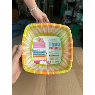 Thau Nhựa Vuông Đa Sắc Tân Lập Thành Cao Cấp, Lòng Sâu