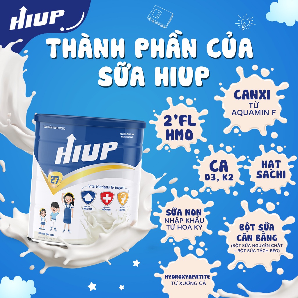 Ảnh Thực phẩm dinh dưỡng tăng chiều cao cho trẻ Hiup combo 6 hộp 2