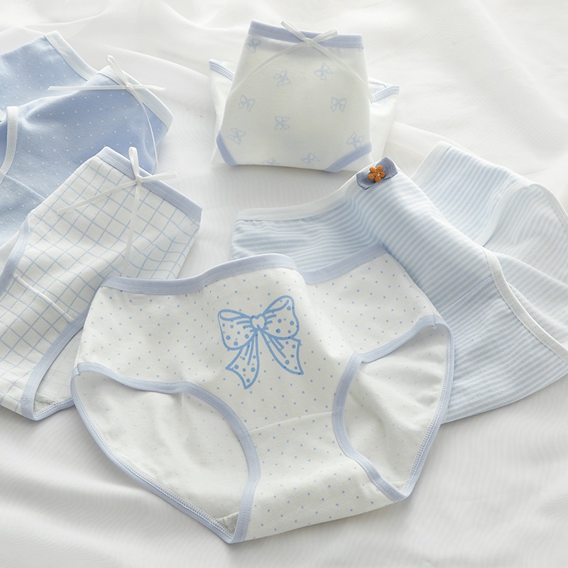 [ Xả Hàng ] Quần lót nữ cotton lưng thun co dãn ôm eo, Quần chip cotton đáy may 2 lớp kháng khuẩn ZANABRA L8030
