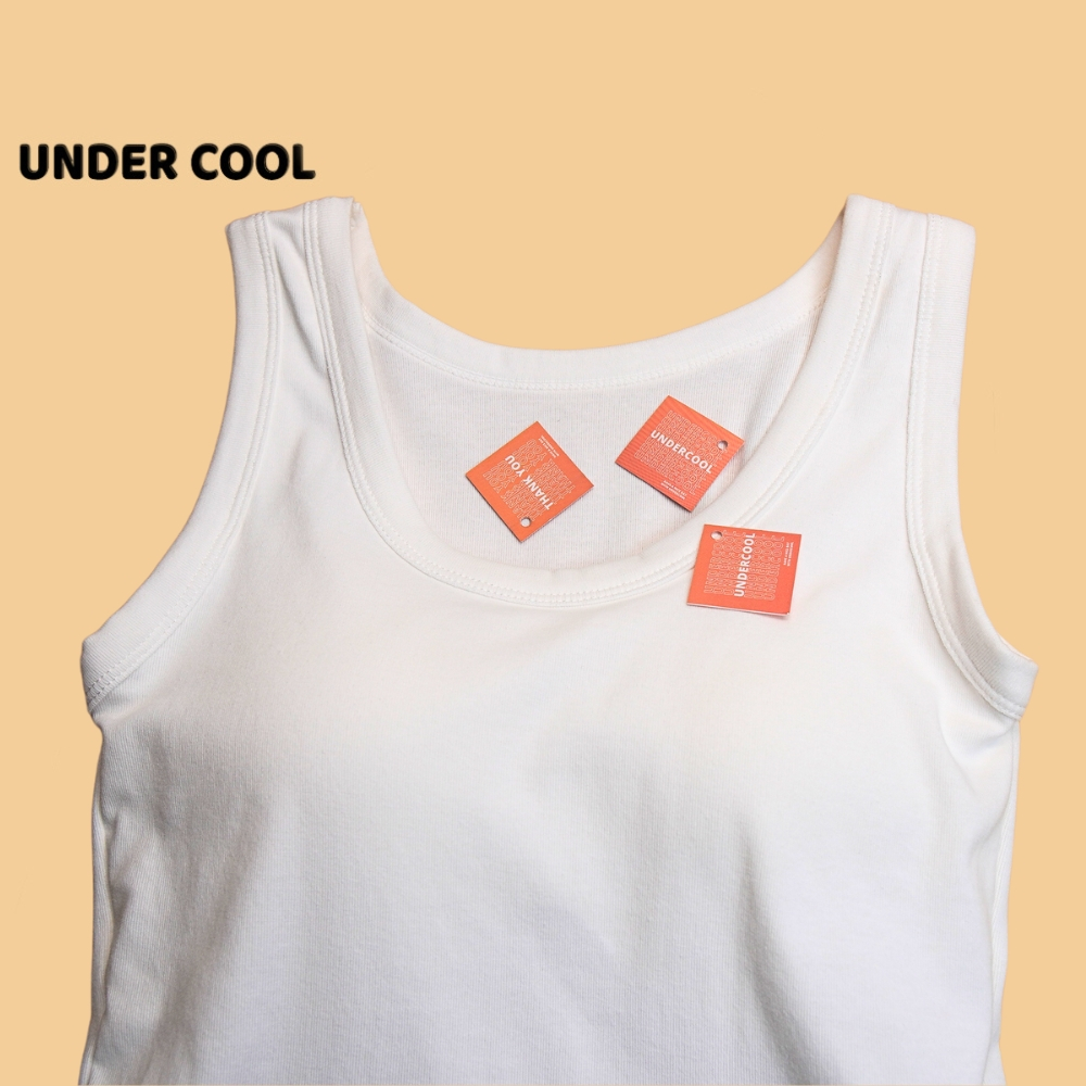 Áo Thun Nữ Ba Lỗ UNDERCOOL Cotton Kèm Mút Đệm Ngực Nhiều Màu Sắc ABL03