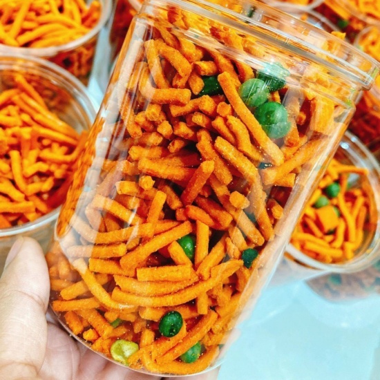 100gr Bánh snack (bim bim) tăm que đậu hà lan