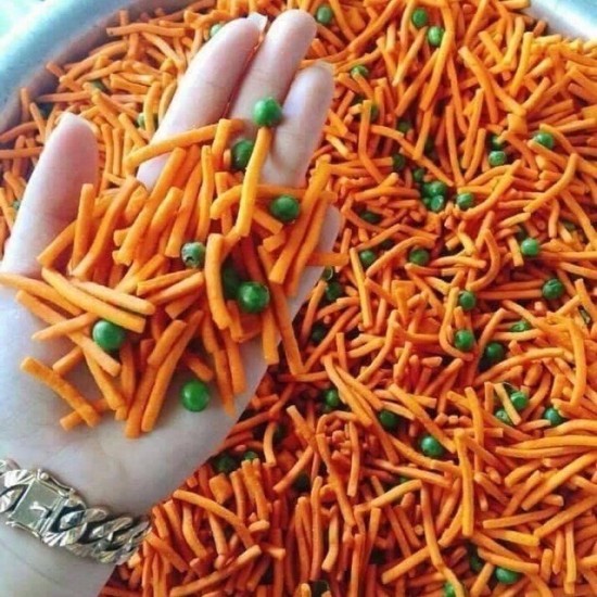 400gr Bánh snack (bim bim) tăm que đậu hà lan