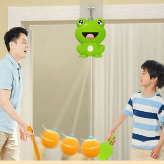 Đồ Chơi Bóng Bàn Treo Tường 2 Vợt Cho Bé, Bộ Bóng Bàn Treo Tờng Vận Động Thể Thao Trong Nhà Tăng Khả Năng Phản Xạ 89014