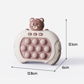 Đồ Chơi Pop It Thế Hệ Mới, Máy Chơi Game Bấm Nút Theo Đèn Nhạc Với Nhiều Level Tính Điểm Rèn Trí Thông Minh 89003