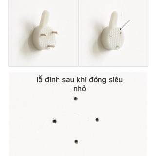 Đinh 3 chân chuyên dụng 10 cái dùng treo khung tranh, đóng tường đa năng tiện lợi