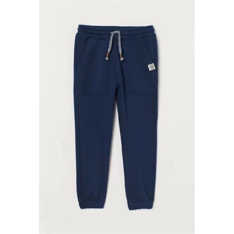 Quần nỉ dài xuất dư bé trai 5-6 tuổi 18-20kg C4040 – Jogger trẻ em form đẹp, chất dày