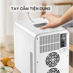 Tủ lạnh đựng mỹ phẩm mini 20L và 12L bảo quản mỹ phẩm, nước uống - Tủ lạnh để ô tô, phòng ngủ — ảnh 5