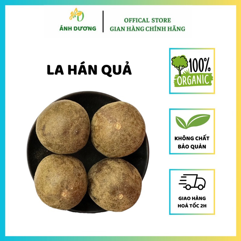 ( HÀNG TO LOẠI 1 ) Set 10-20 Quả La Hán Sấy Khô Nguyên Quả Hỗ Trợ Thanh Nhiệt, Giảm Đau Họng, Cải Thiện Tiểu Đường