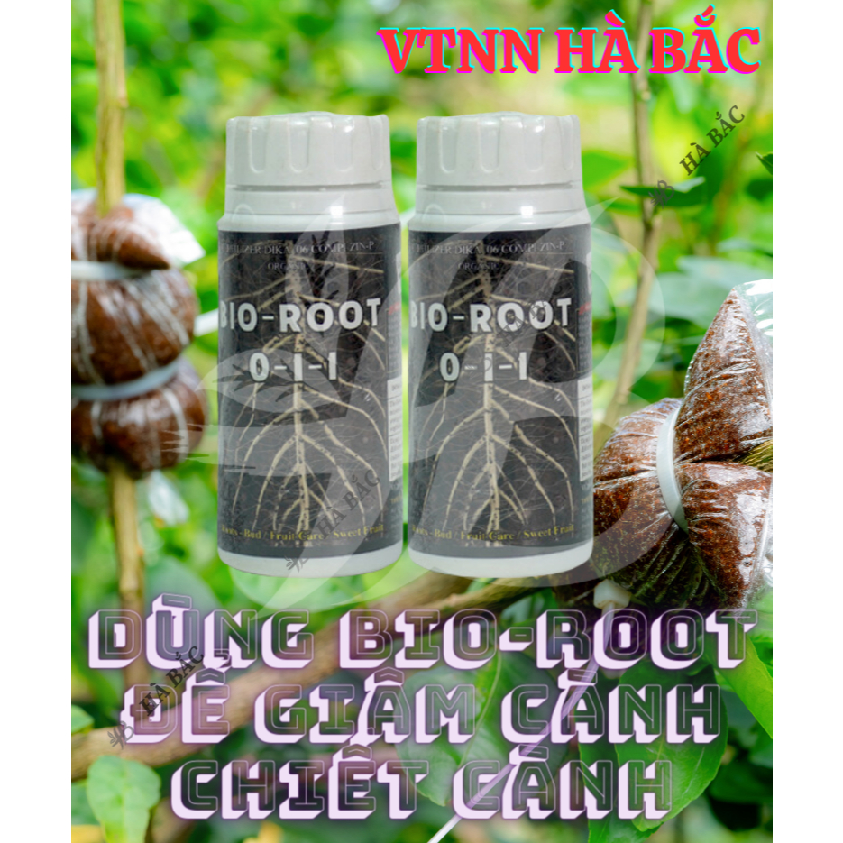 Phân Bón Lá, Thuốc Kích Rễ Bio Root 0-1-1 Thiên Di - Nhập Khẩu Mỹ (100ml)