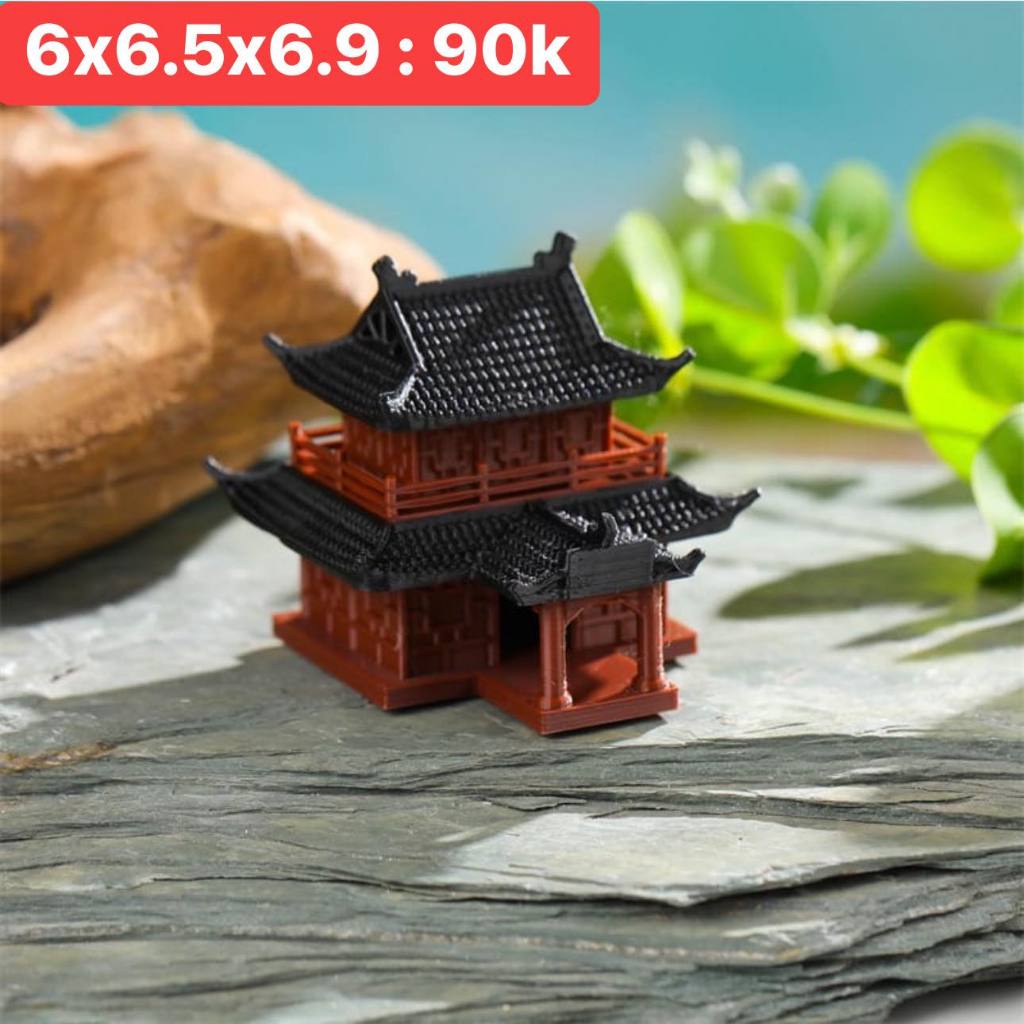 Mô hình nhà in 3D làm tiểu cảnh,trang tri,terrarium