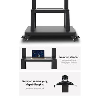 Khung Gía Treo TiVi Di Động ErgoTek E1900 32 - 75 inch - Gía Treo TiVi Có Bánh Xe Chuyên Dụng
