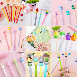 [Mực Đen] Bút Mực Gel Hoạt Hình Hình Thú Kutie Dễ Thương - Bút Mực Gel Ngòi 0.5mm