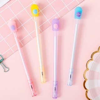 [Mực Đen] Bút Mực Gel Hoạt Hình Hình Thú Kutie Dễ Thương - Bút Mực Gel Ngòi 0.5mm