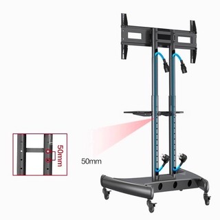 Gía Treo TiVi Di Động NB AVA1500-60-1P 32-70 inch, Chân Đế 1700A 32-75 inch Đầy Đủ Khay Camera, Chổ Để CPU