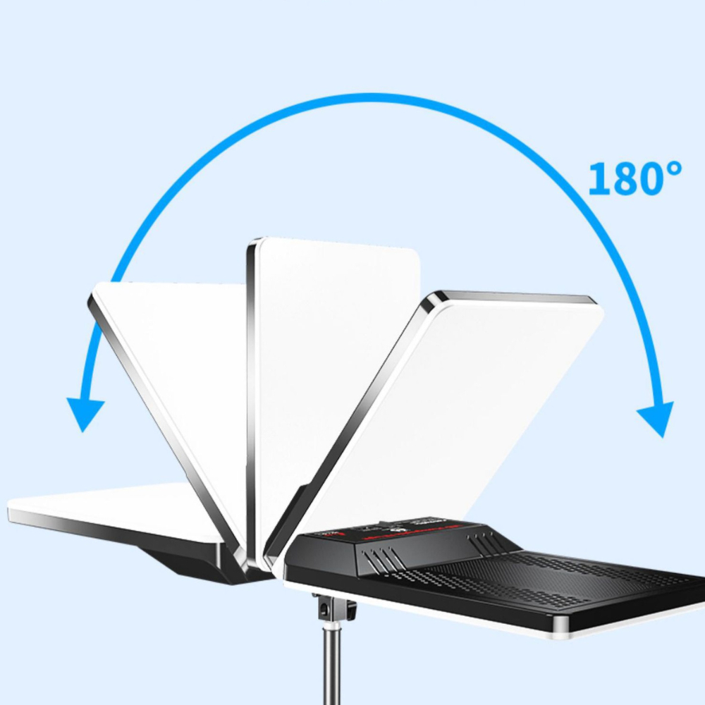 Combo đèn livestream, Đèn LED chữ nhật RL28 chân cao cấp và softbox cầu chân 2m8 -  tặng kèm tấm hắt sáng