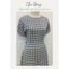 CHIE - Đầm caro cotton dáng dài chiết eo - osu