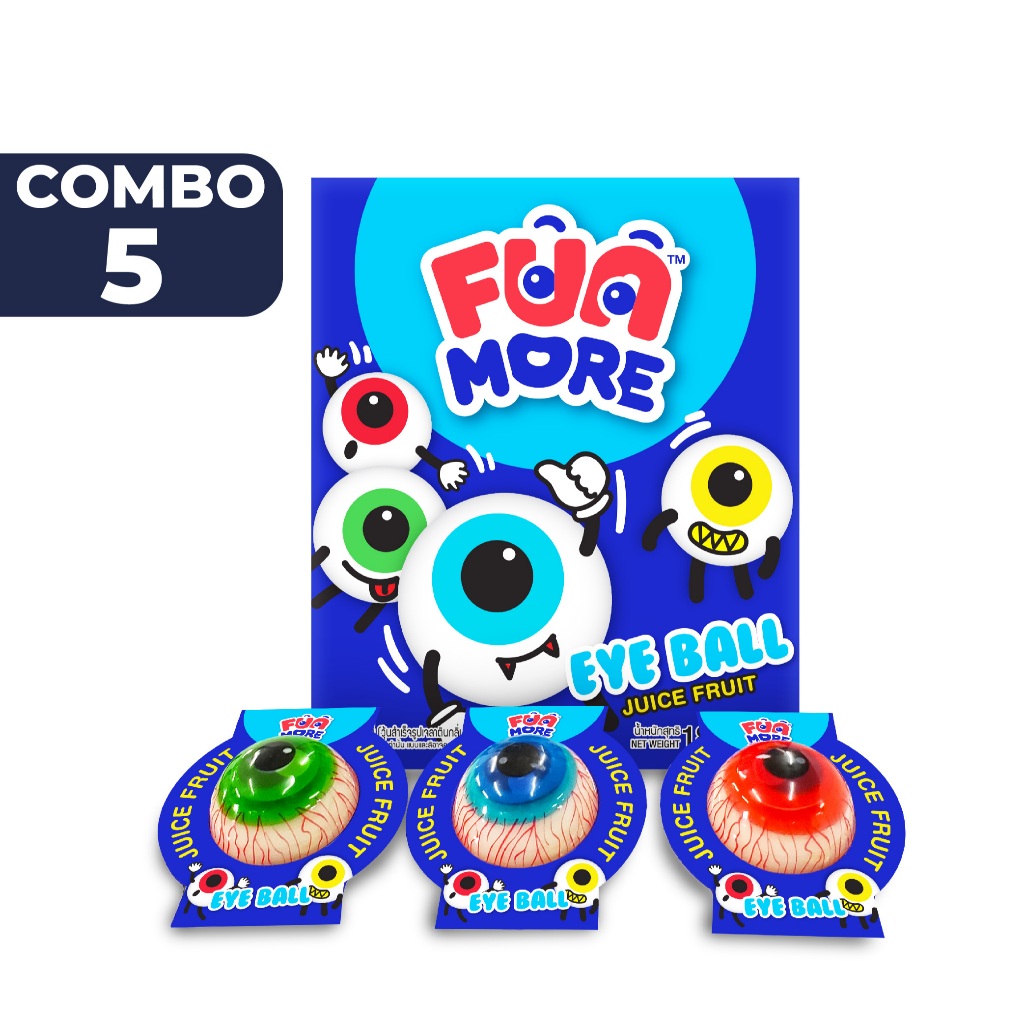 Ảnh Kẹo dẻo Con mắt Funmore 18g 2