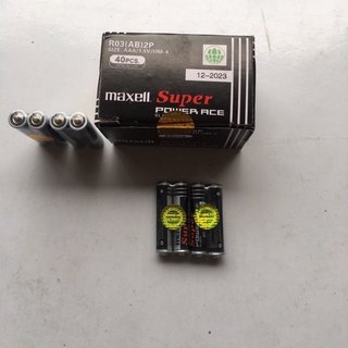 Hộp 40 Viên Pin Tiểu Nhỏ Maxell AAA - Hàng Chính Hãng