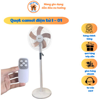 Quạt đứng để sàn điều khiển từ xa không gây tiếng ồn công suất 60w bảo hành 12 tháng.