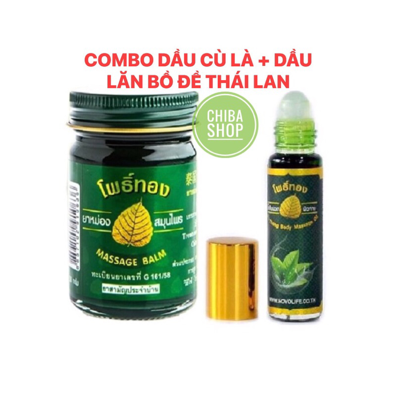 Dầu cù là, dầu lăn bồ đề Thái Lan CHÍNH HÃNG