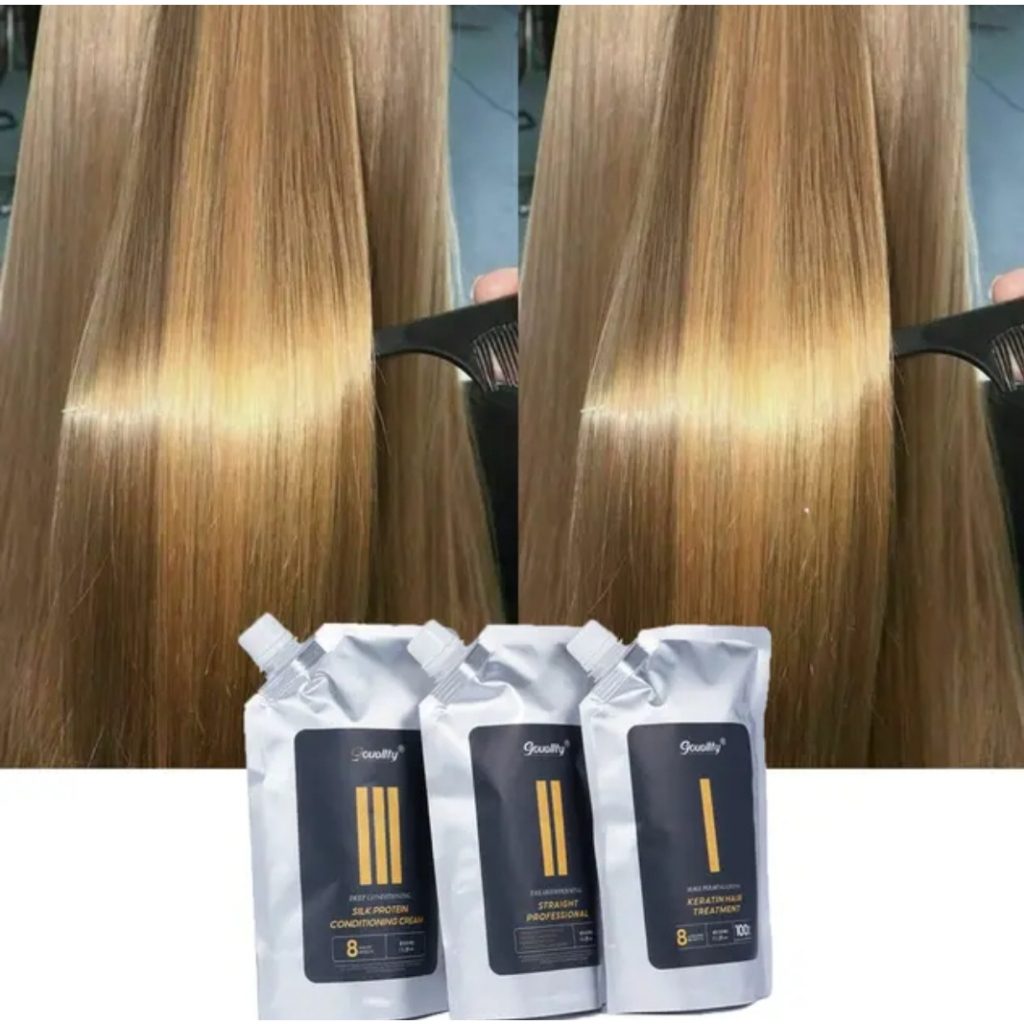 Uốn Duỗi Phục Hồi Keratin Gouallty | Made in England | 450ml