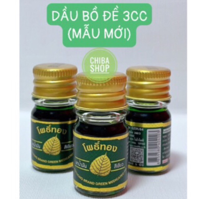 COMBO 2chai Dầu bồ đề nước 5cc Chính Hãng Thái Lan