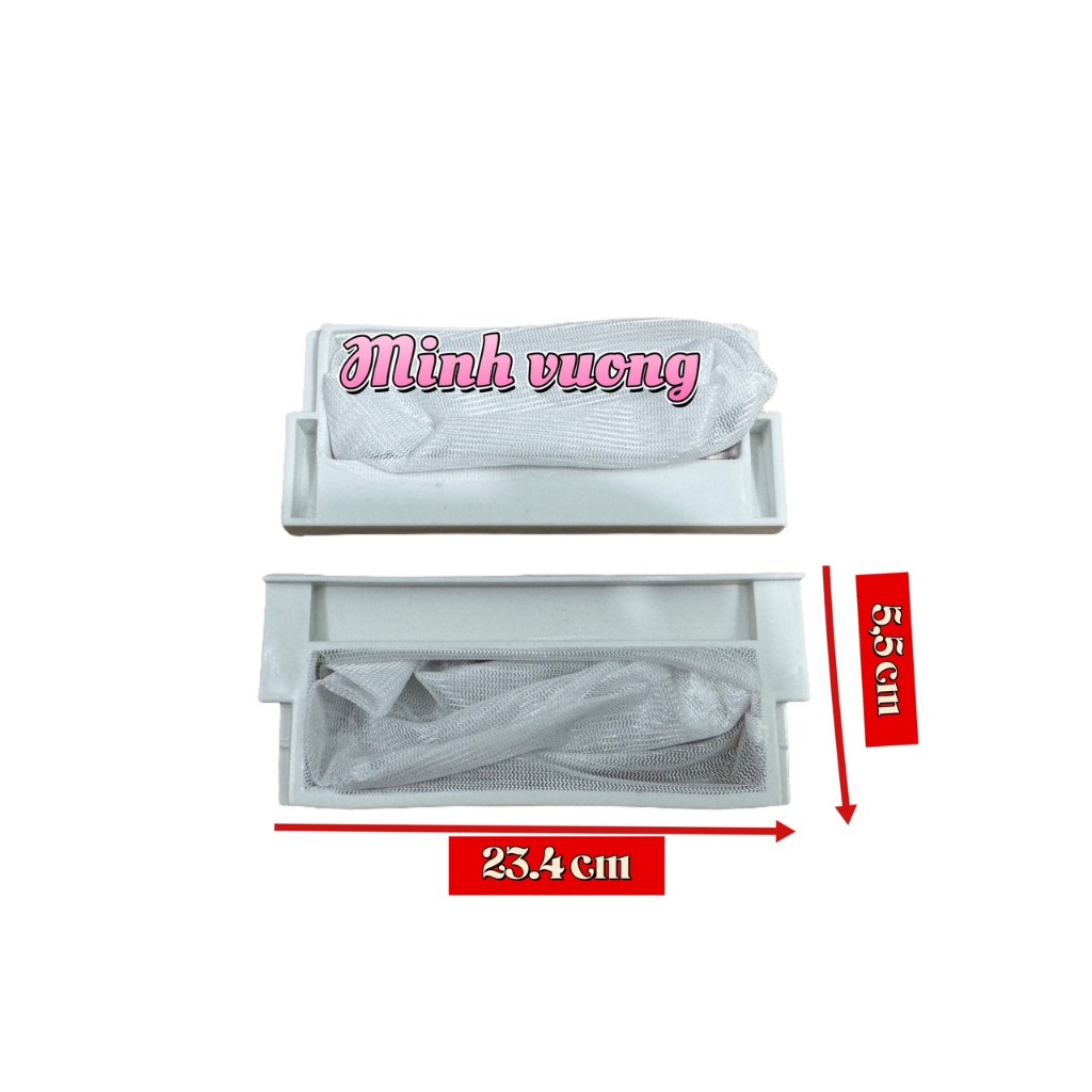 Túi Lọc Rác, Lưới Lọc Rác Máy Giặt Sanyo Vuông Chất Liệu Nhựa Cao Cấp