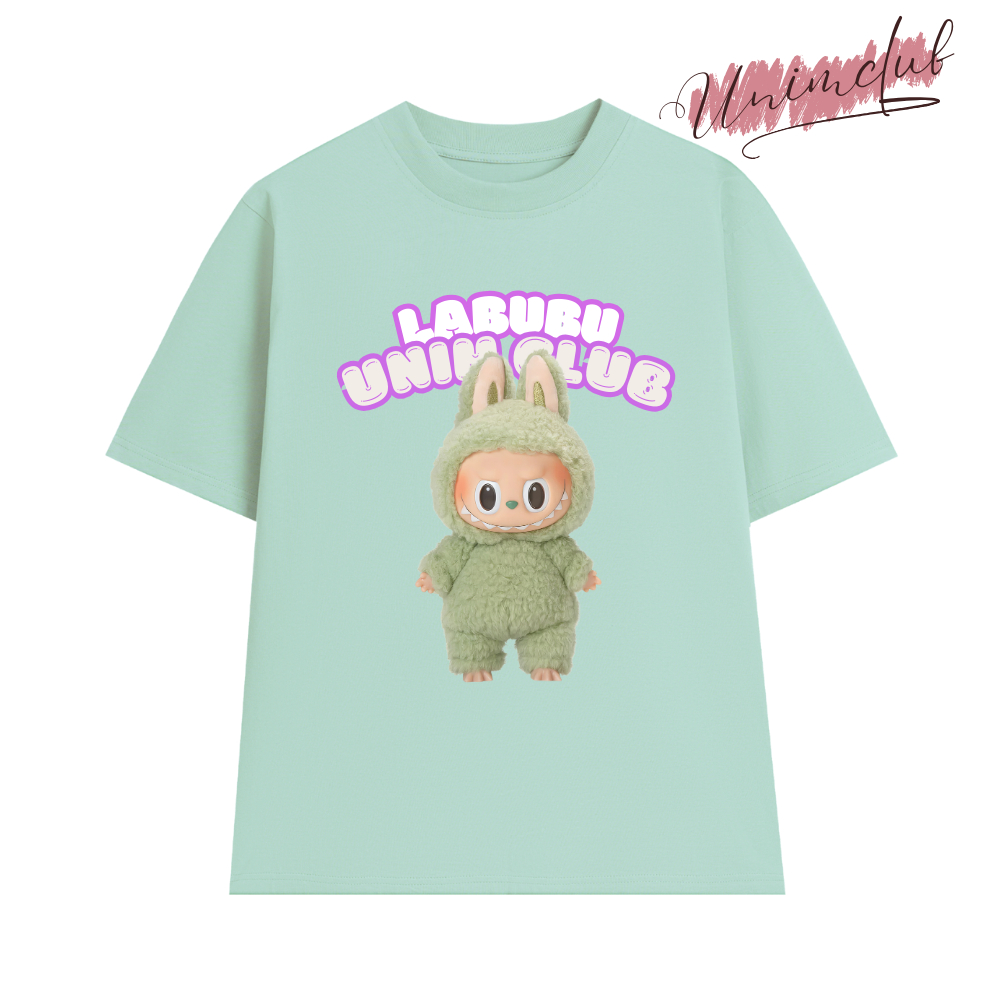 [Vải 250 GSM] Áo Thun Labubu In Hình Vải Cotton 250 Gsm Cao Cấp Mềm Min Thoáng Mát - APBUBU