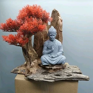 Mẫu tiểu cảnh cho bể cá. Mẫu Tô Ngộ Không ngồi thiền. có 2 màu
