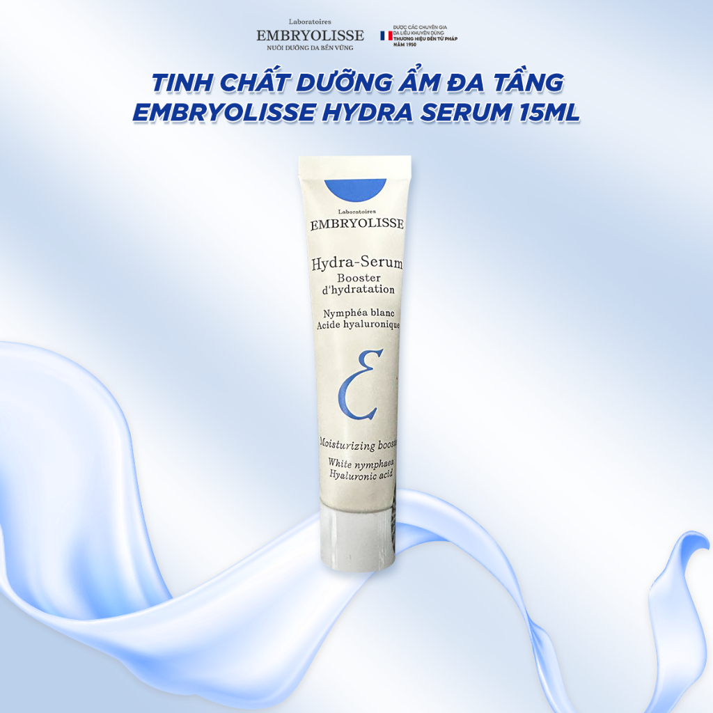 Ảnh DATE: 01/02/2026 Serum double HA cấp ẩm đa tầng Embryolisse Hydra Serum 15ml 4
