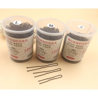 [Y238] Kẹp Ghim Chữ U - Kẹp Tăm Cài Tóc Chuyên Nghiệp - 3 Size 150g 500g