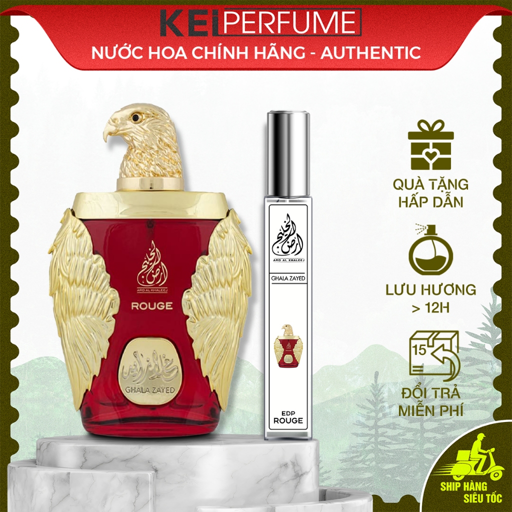 Nước Hoa Unisex Ghala Zayed Luxury Rouge GHALA ZAYED Eau De Parfum Tao ...