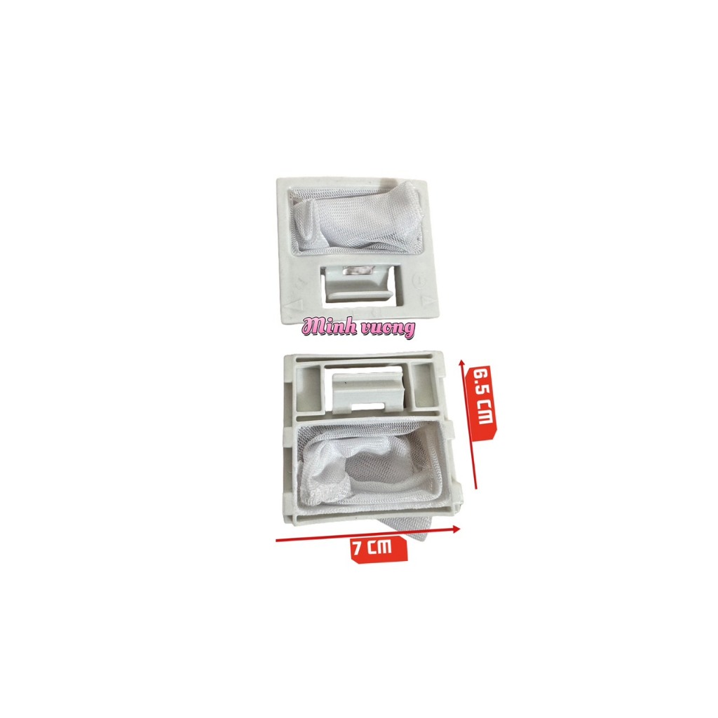 Túi Lọc Rác, Lưới Lọc Rác Máy Giặt Toshiba Inverte (Vuông)