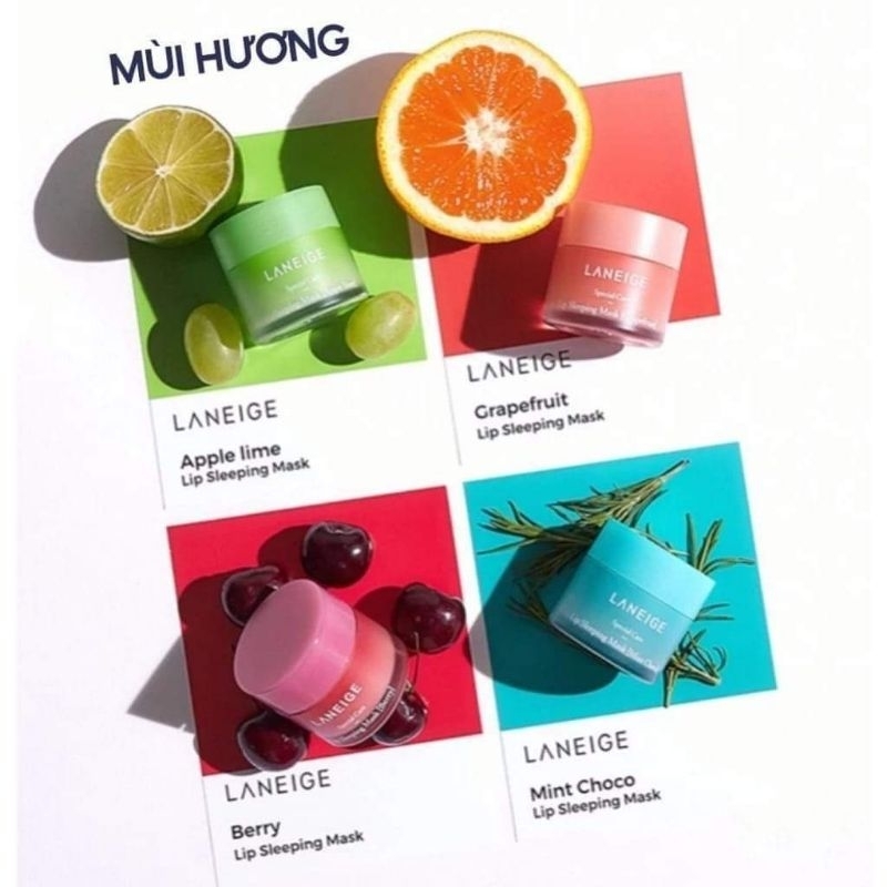 Mặt Nạ Ngủ Môi Lanei Lip Sleeping Mask Mini 8g